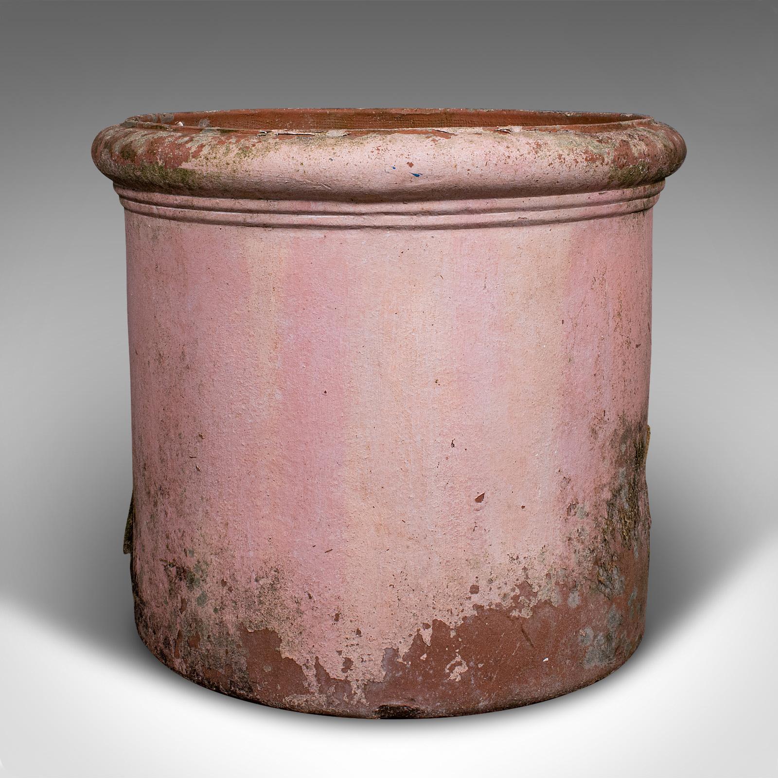 Large Vintage Garden Planter, Italian, Terracotta, Outdoor Jardiniere Pot, 1970 2