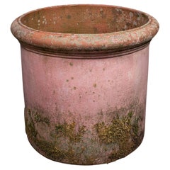 Large Vintage Garden Planter, Italian, Terracotta, Outdoor Jardiniere Pot, 1970