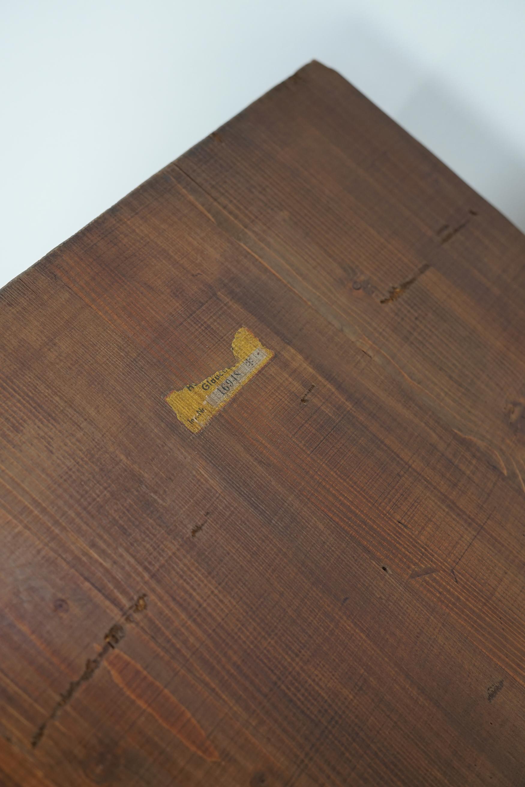 Grande mobile da negozio di merceria tedesco d'epoca in Oak, anni '40 in vendita 12