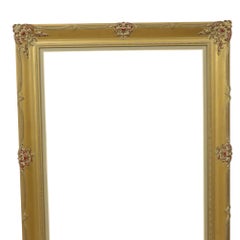 Large Vintage Gold Frame Baroque Style Classic Pine 92x74cm