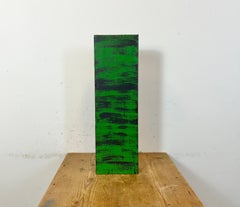 Large Vintage Green Iron Facade Letter I , 1970s