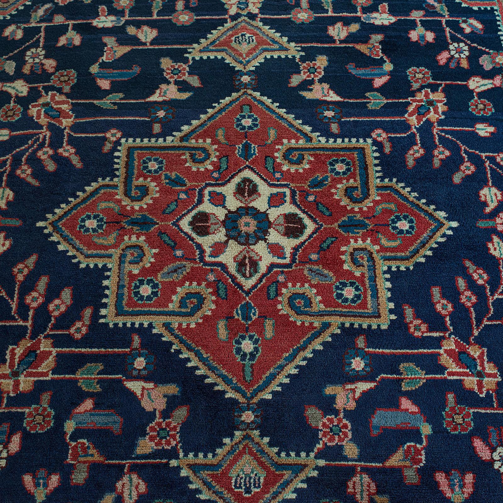 Large Vintage Hamadan Hall Carpet, Persian, Lounge, Hallway, Rug, circa 1950 5