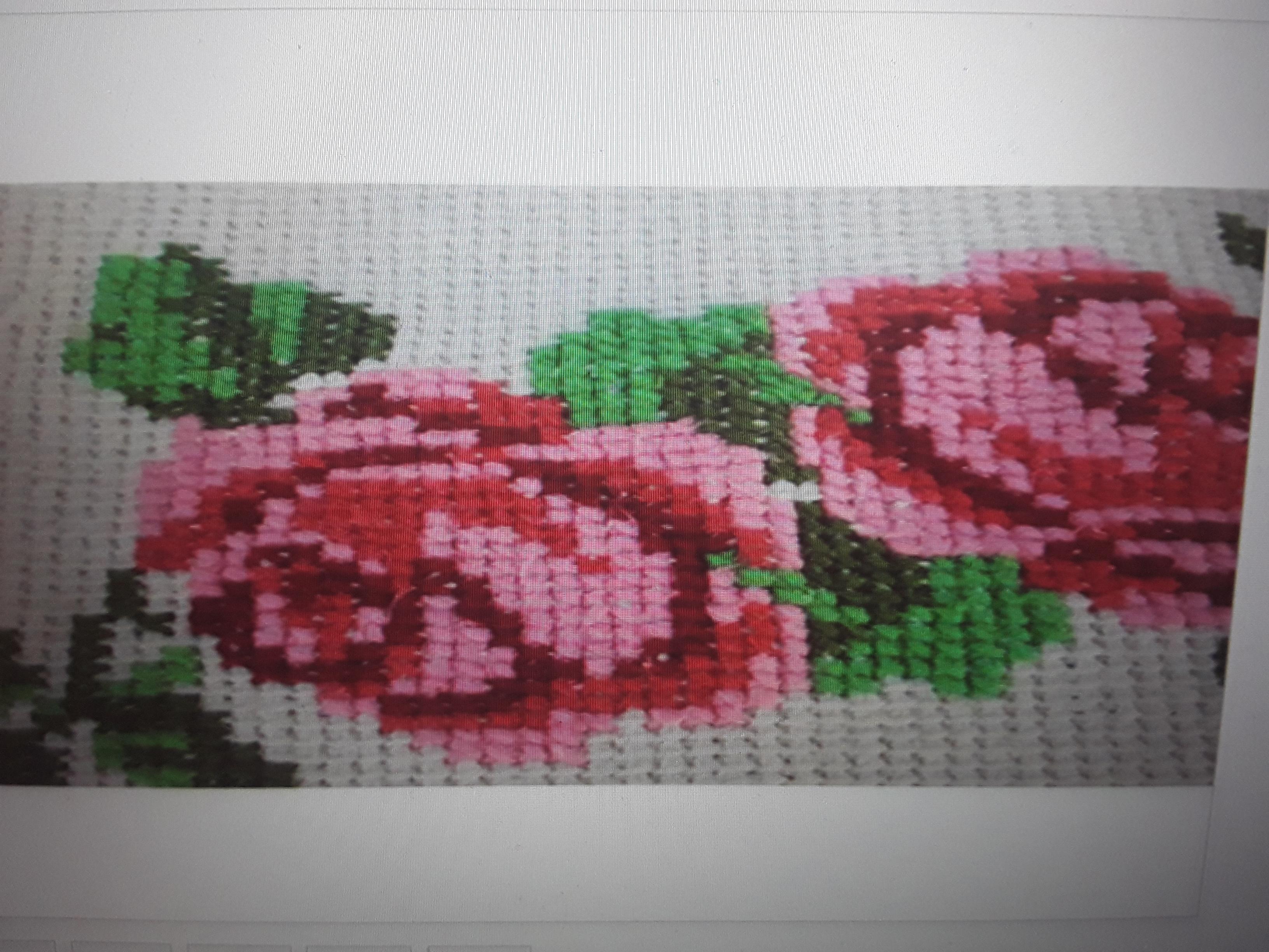 This is a very beautiful vintage hand crochet Rose Pattern Blanket, large. Very clean and very beautiful!