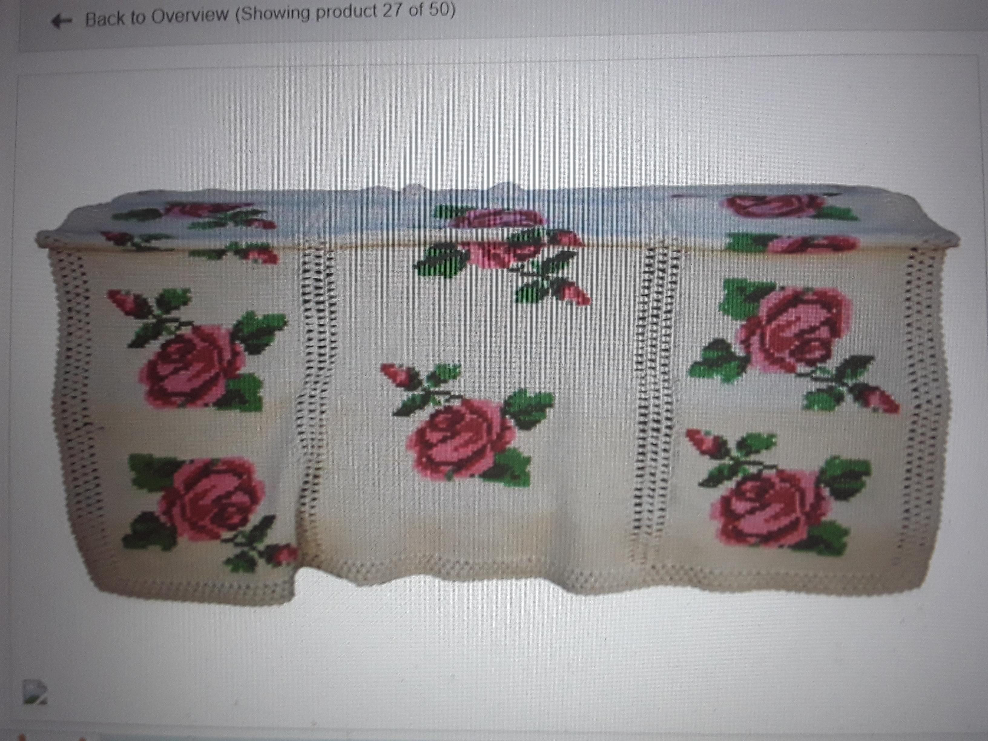 Yarn Large Vintage Hand Crochet Blanket 