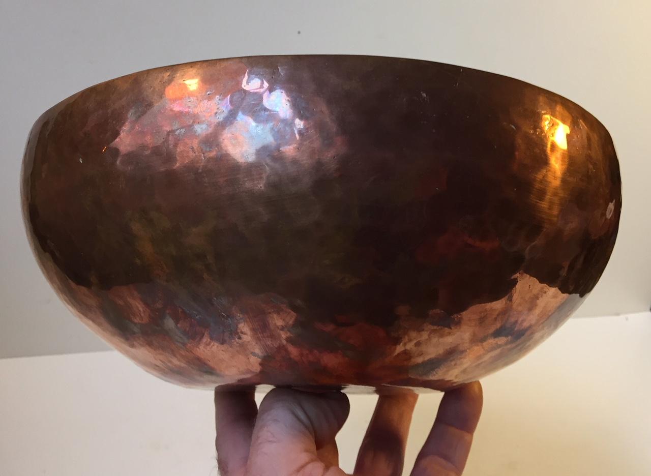 large copper bowl