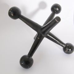 Large Vintage Handmade Bill Curry Black Iron Jack