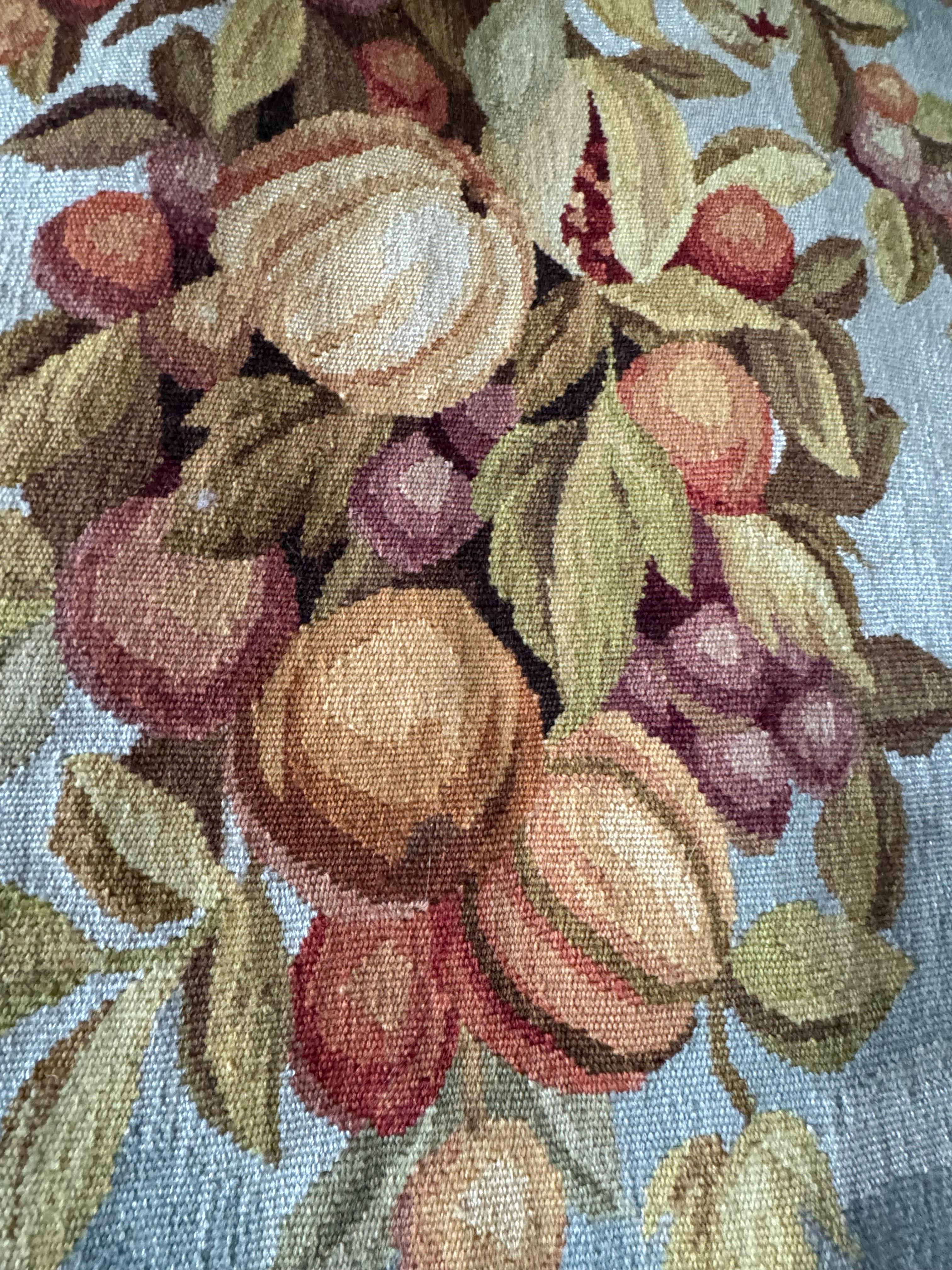 Large Vintage Handwoven Chinoiserie/Asian Tapestry In Good Condition For Sale In Fort Washington, MD