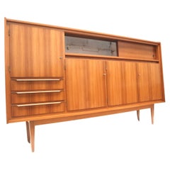 Large vintage high sideboard / highboard made in the 60s