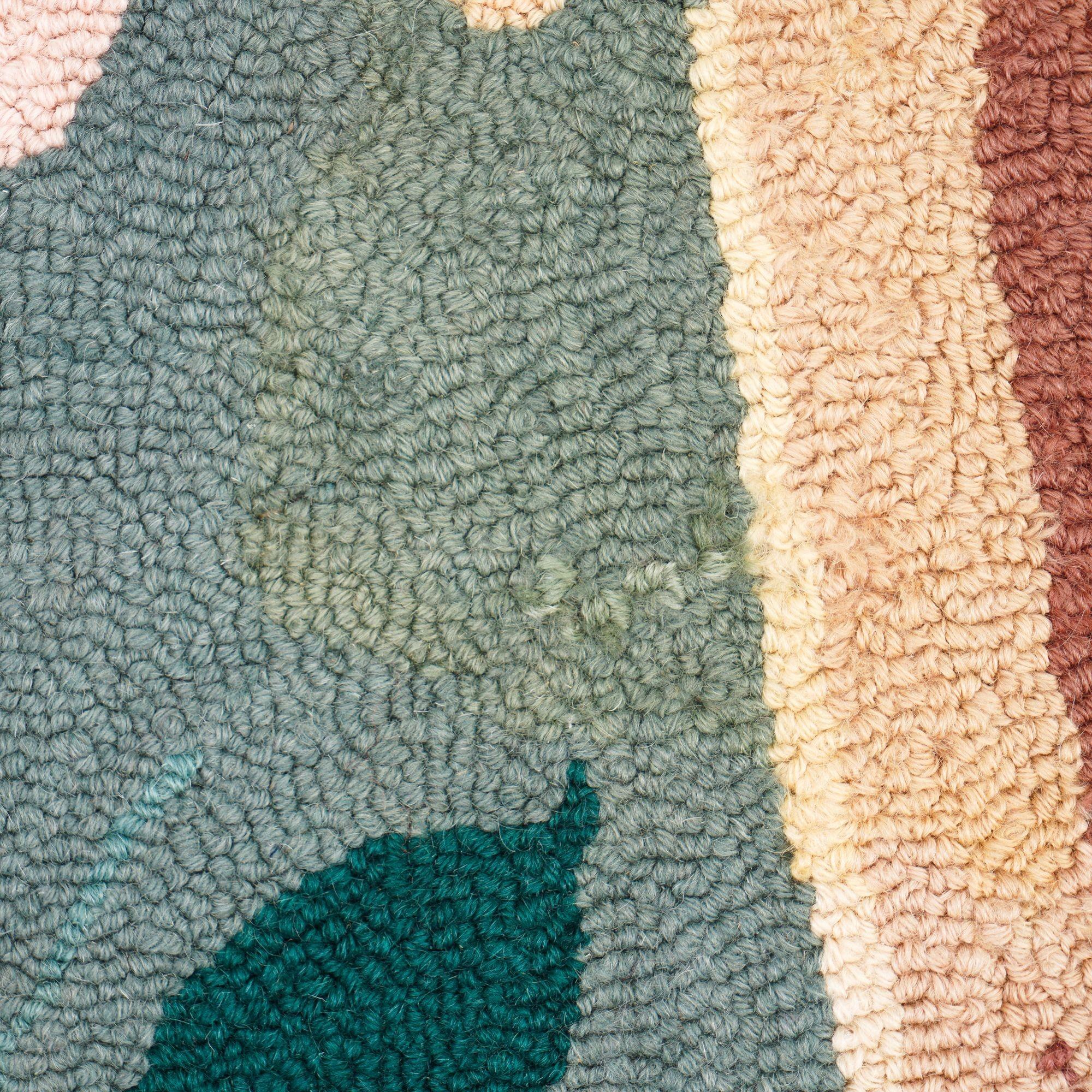 Großer hakenbesetzter Wandbehang mit einer Dschungelszene, um 1950 (20. Jahrhundert) im Angebot