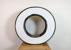 Large Vintage Illuminated Advertising Letter O, 1960s