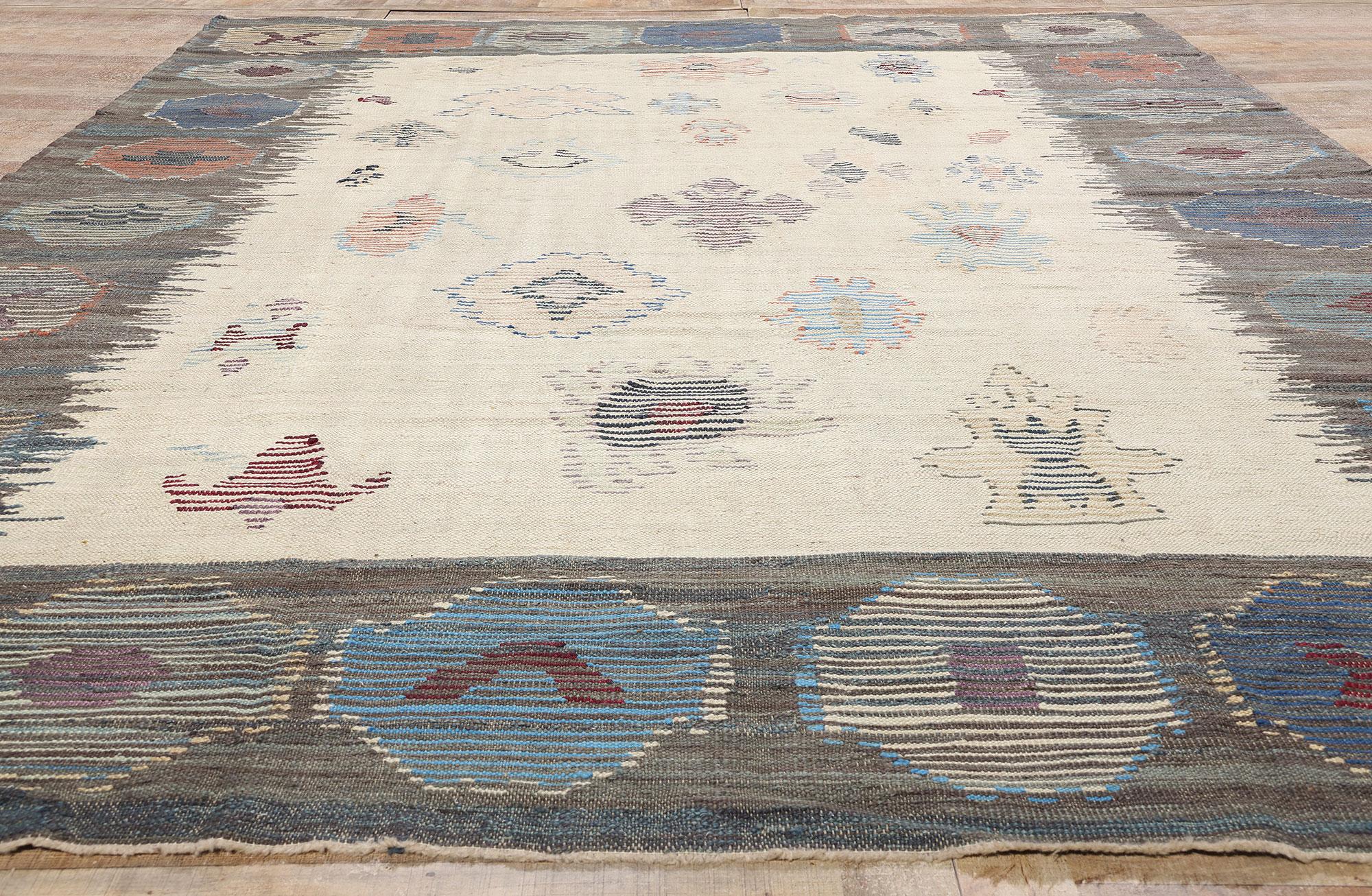 Lana Nuovo Rug & Kilim turco contemporaneo con stile moderno in vendita