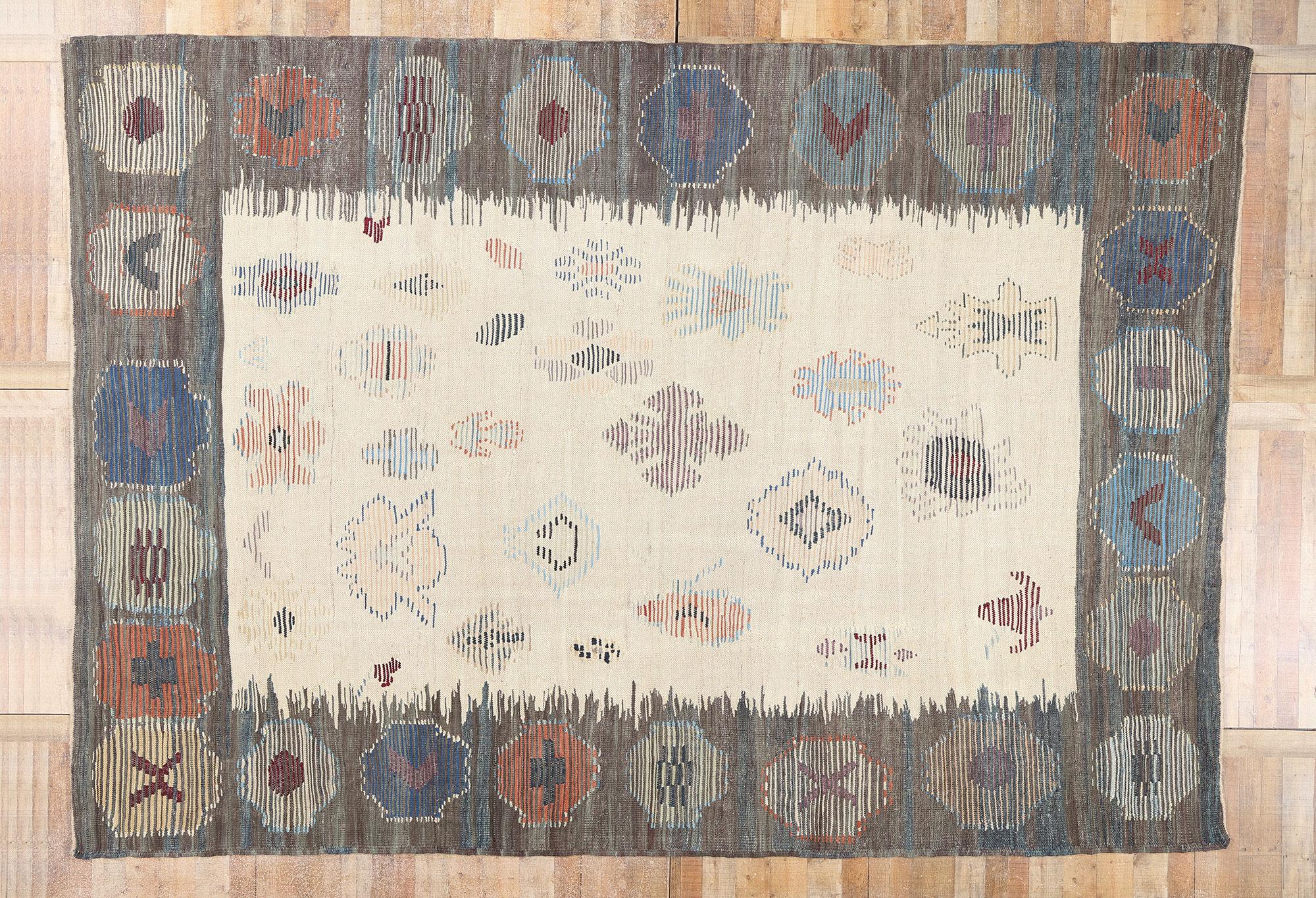 Nuovo Rug & Kilim turco contemporaneo con stile moderno in vendita 1