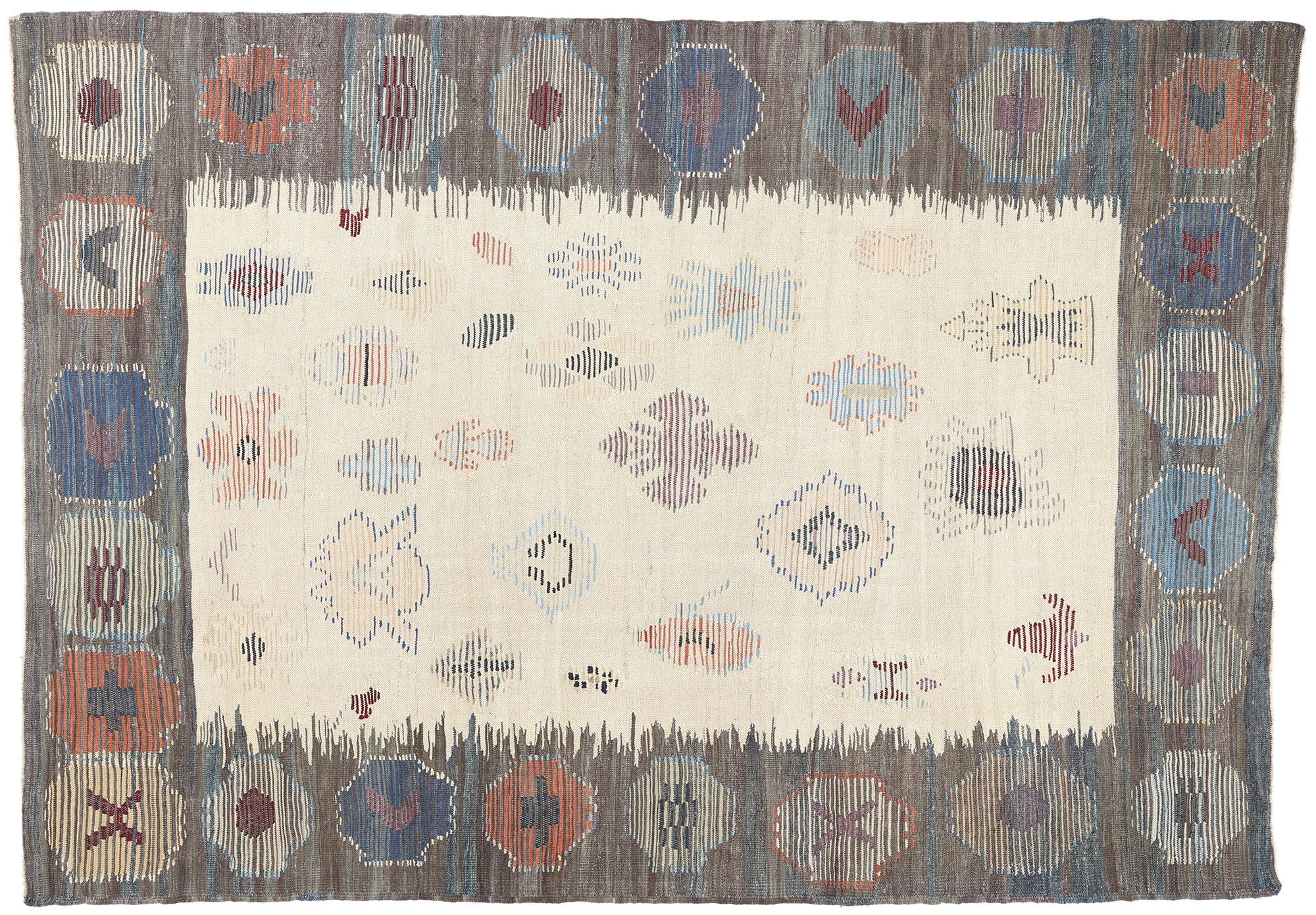 Nuovo Rug & Kilim turco contemporaneo con stile moderno in vendita 2