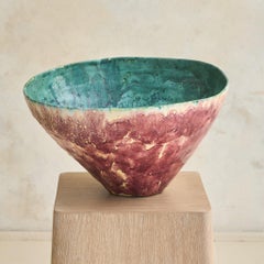 Large Vintage Italian Ceramic Bowl