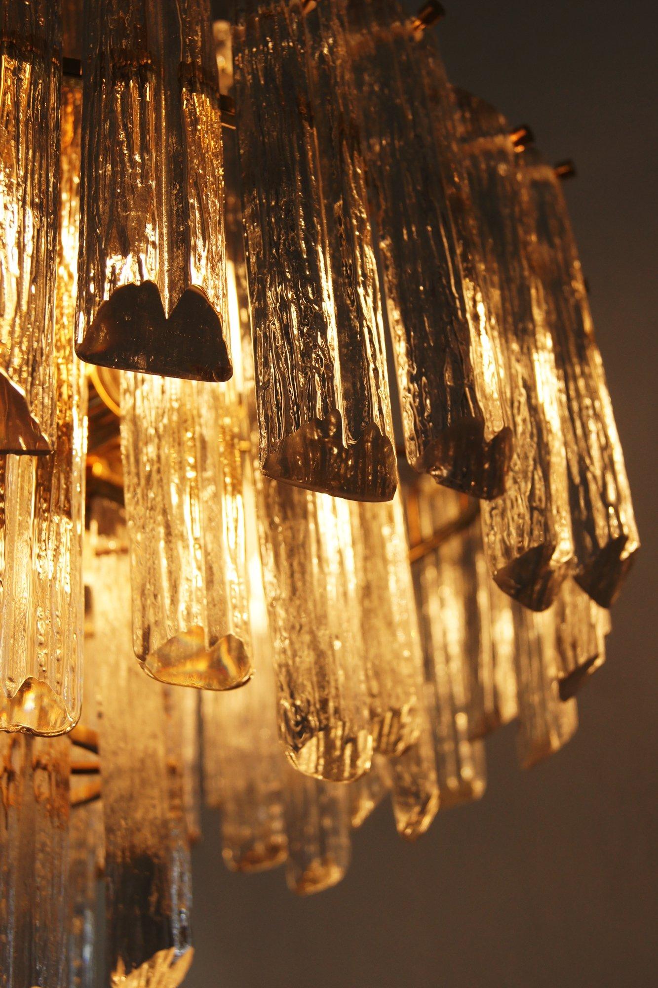 Large Vintage Italian Chandelier For Sale 4