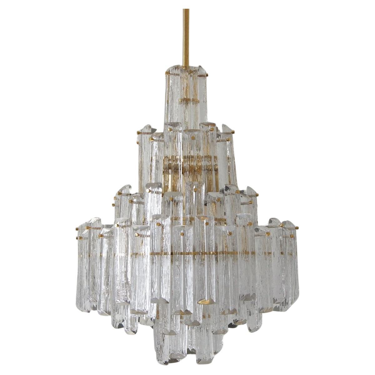 Grande lampadario italiano vintage