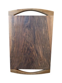 Large Vintage Italian Chopping Block with Sculpted Handles