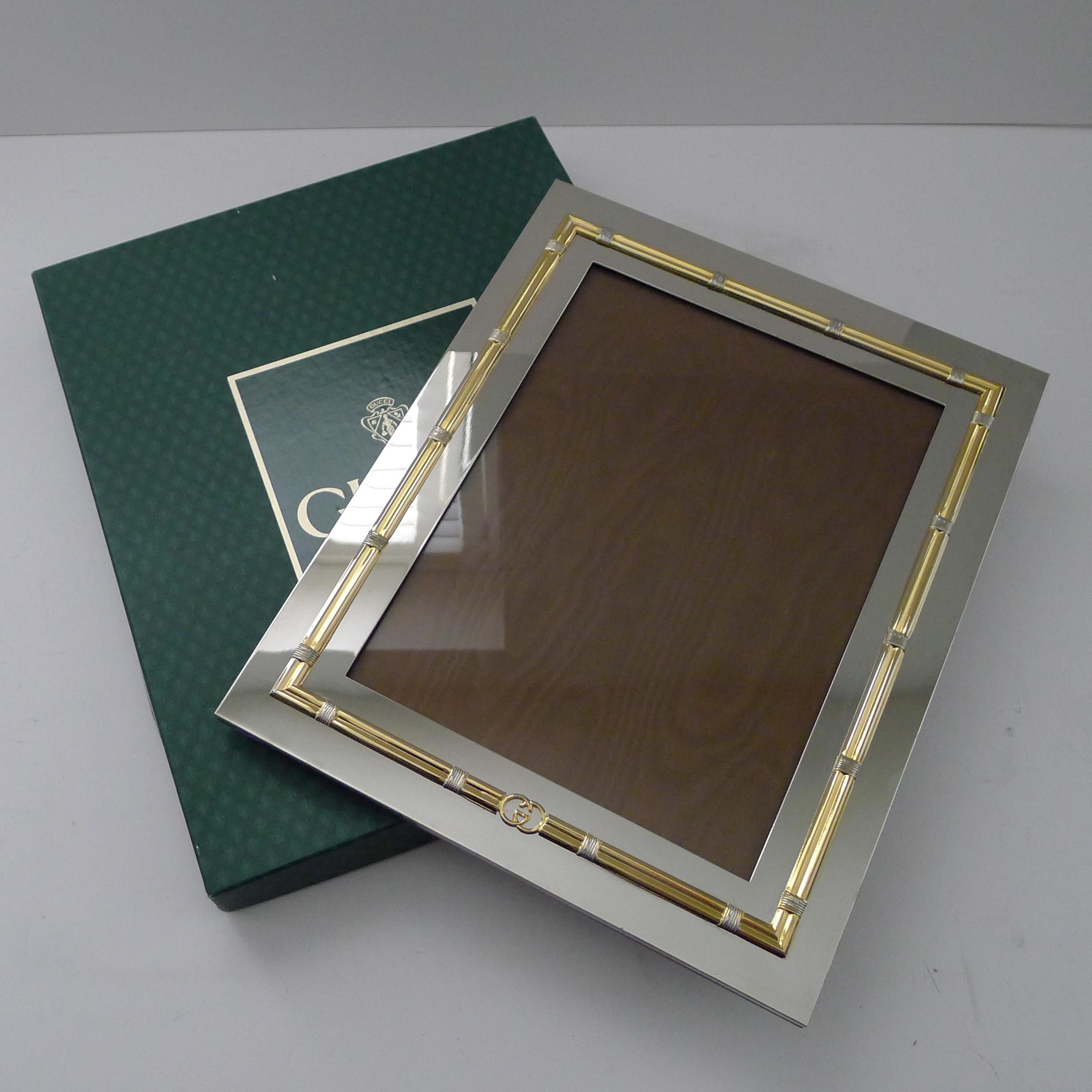 Large Vintage Italian Gucci Picture Frame c.1970 at 1stDibs