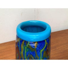 Large Vintage Italian Murano Glass Vase, 1970s