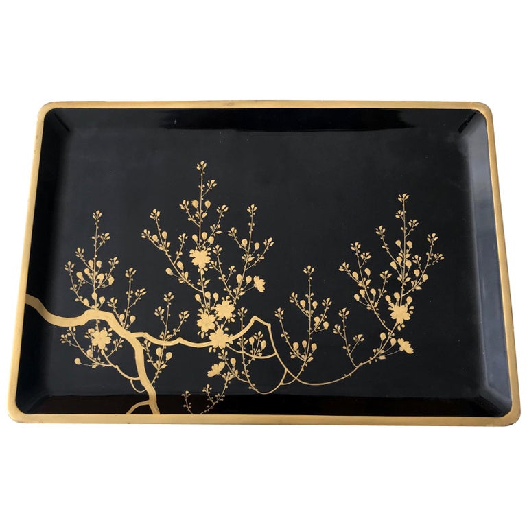 Large Vintage Japanese Lacquer Tray at 1stDibs japanese lacquer trays, japanese lacquer tray