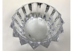 Cuenco consola grande vintage Judith Kruger Grainware Lucite