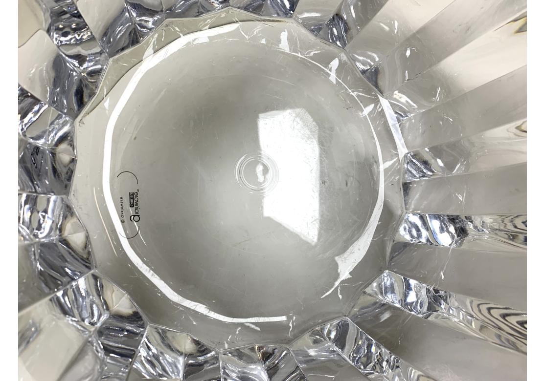 Large Vintage Judith Kruger Grainware Lucite Console Bowl In Fair Condition For Sale In Bridgeport, CT