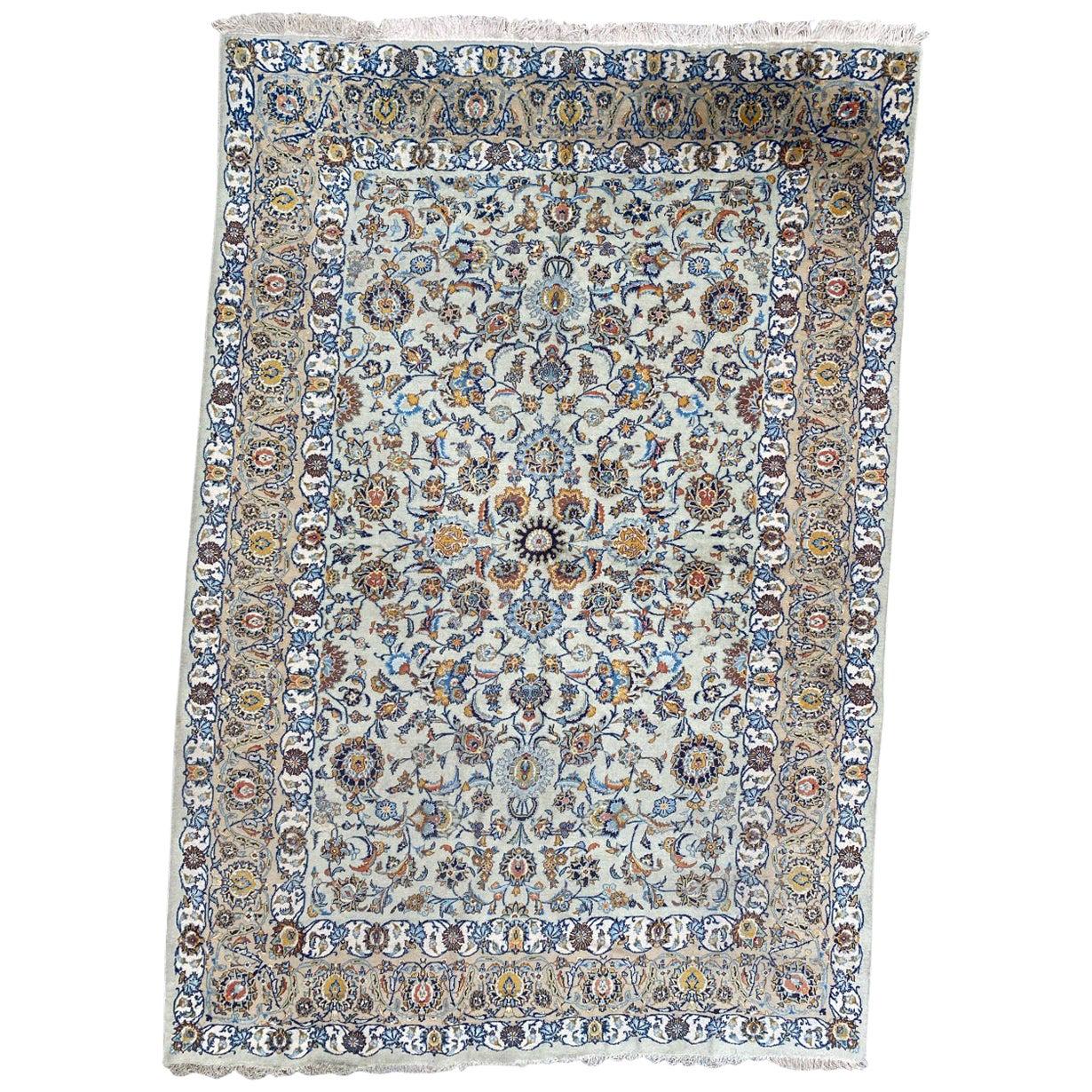 Large Vintage Kashan Rug