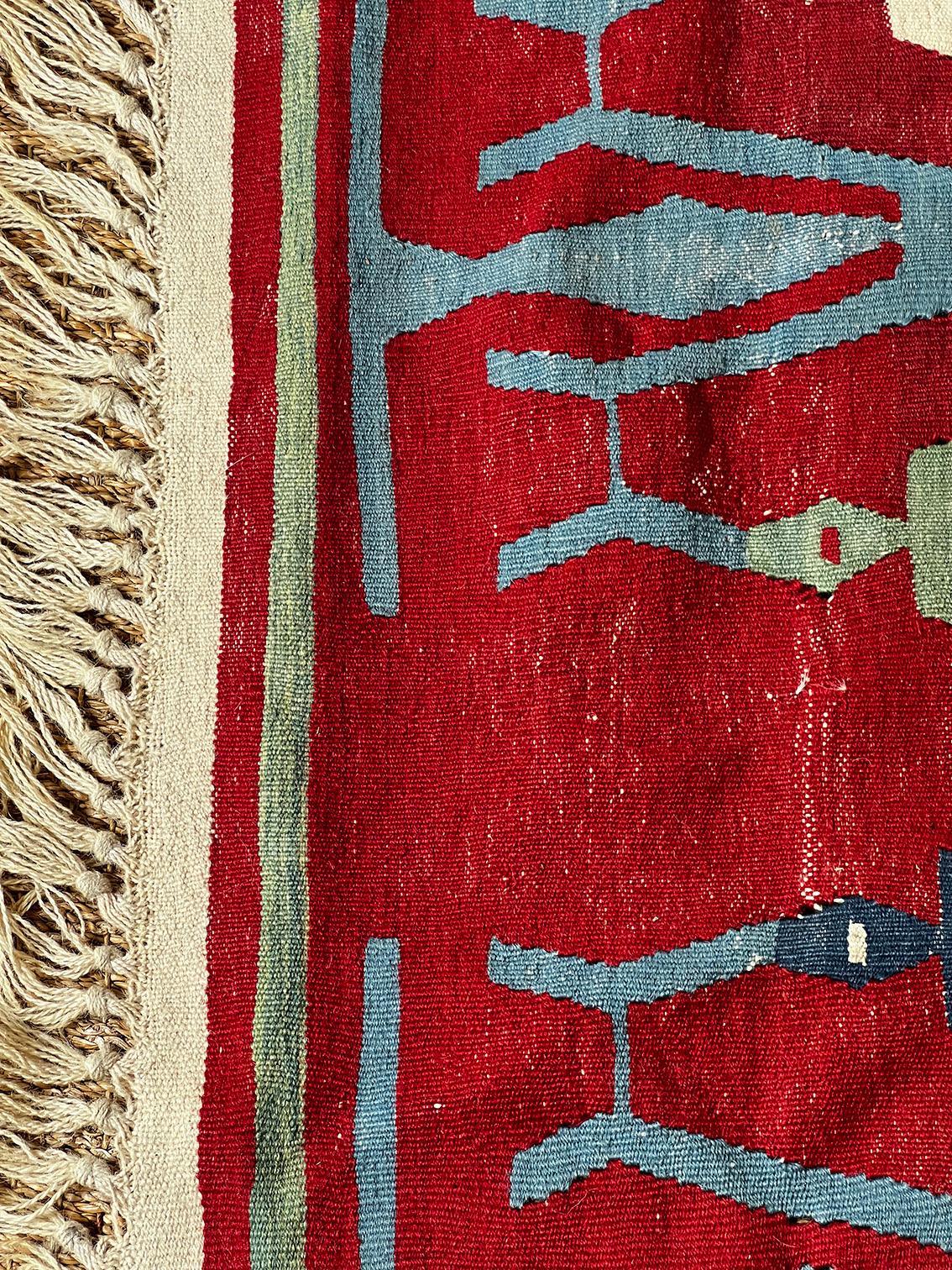 Grand tapis Kilim vintage Bon état - En vente à SAINT-YRIEIX-SUR-CHARENTE, FR