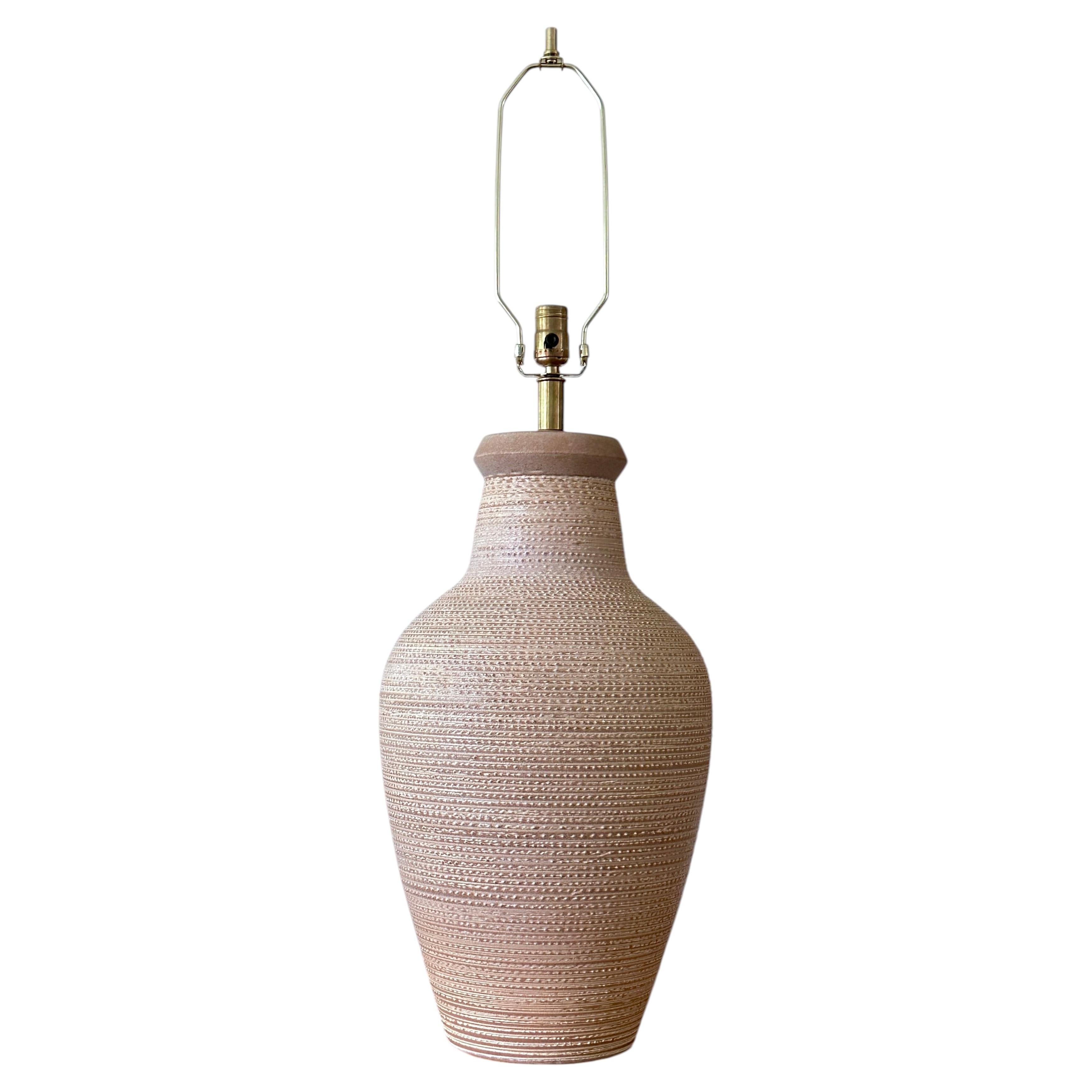 Large Vintage Lamp Designed By Lee Rosen For Design Technics For Sale