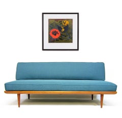 Large Vintage Linocut "Lush Dawn" by Tessa Spencer Pryse RBA