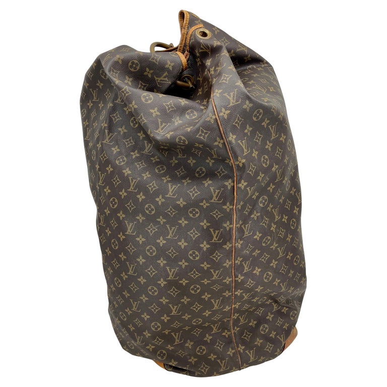 Large Vintage Louis Vuitton Sac Marin Xl Duffle Travel Bag For