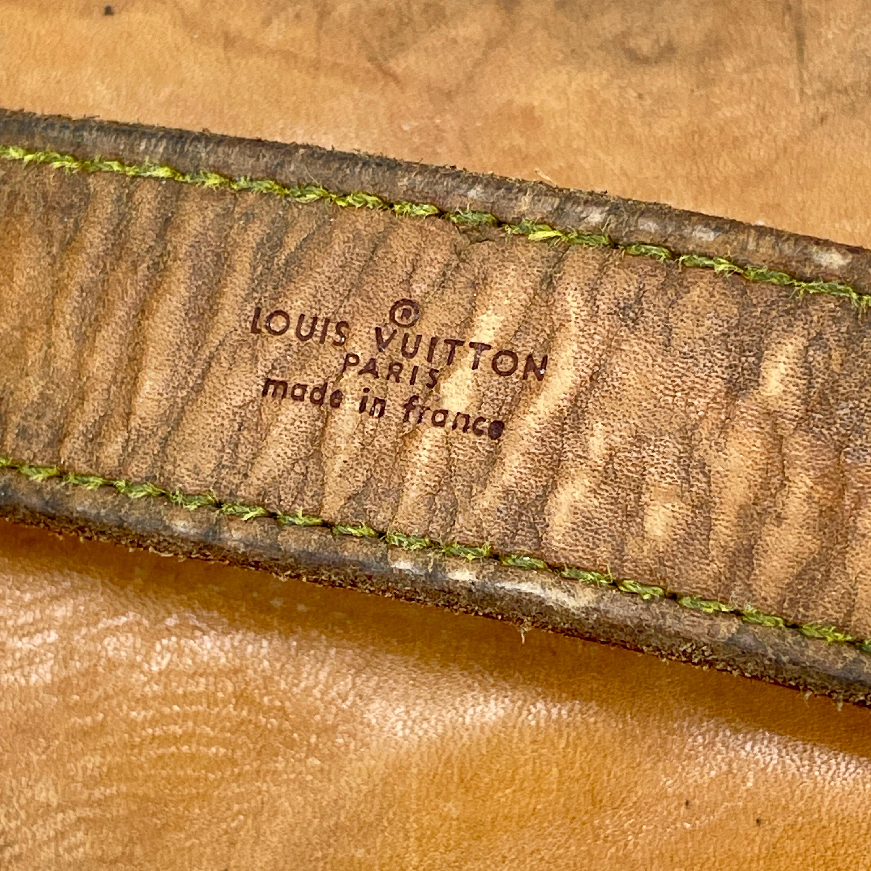 Large Vintage Louis Vuitton Sac Marin Xl Duffle Travel Bag For Sale at