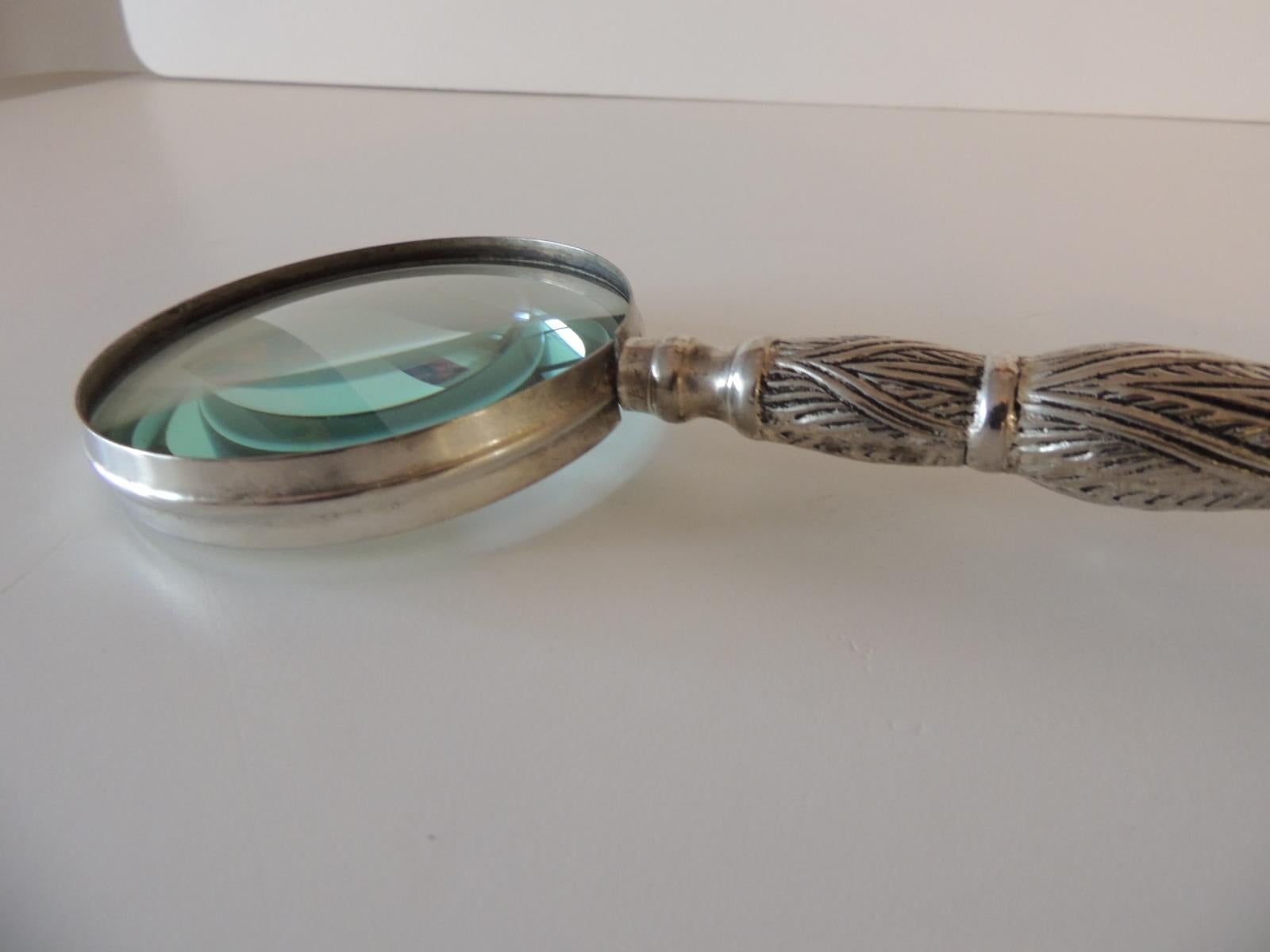 Bohemian Large Vintage Magnifying Glass