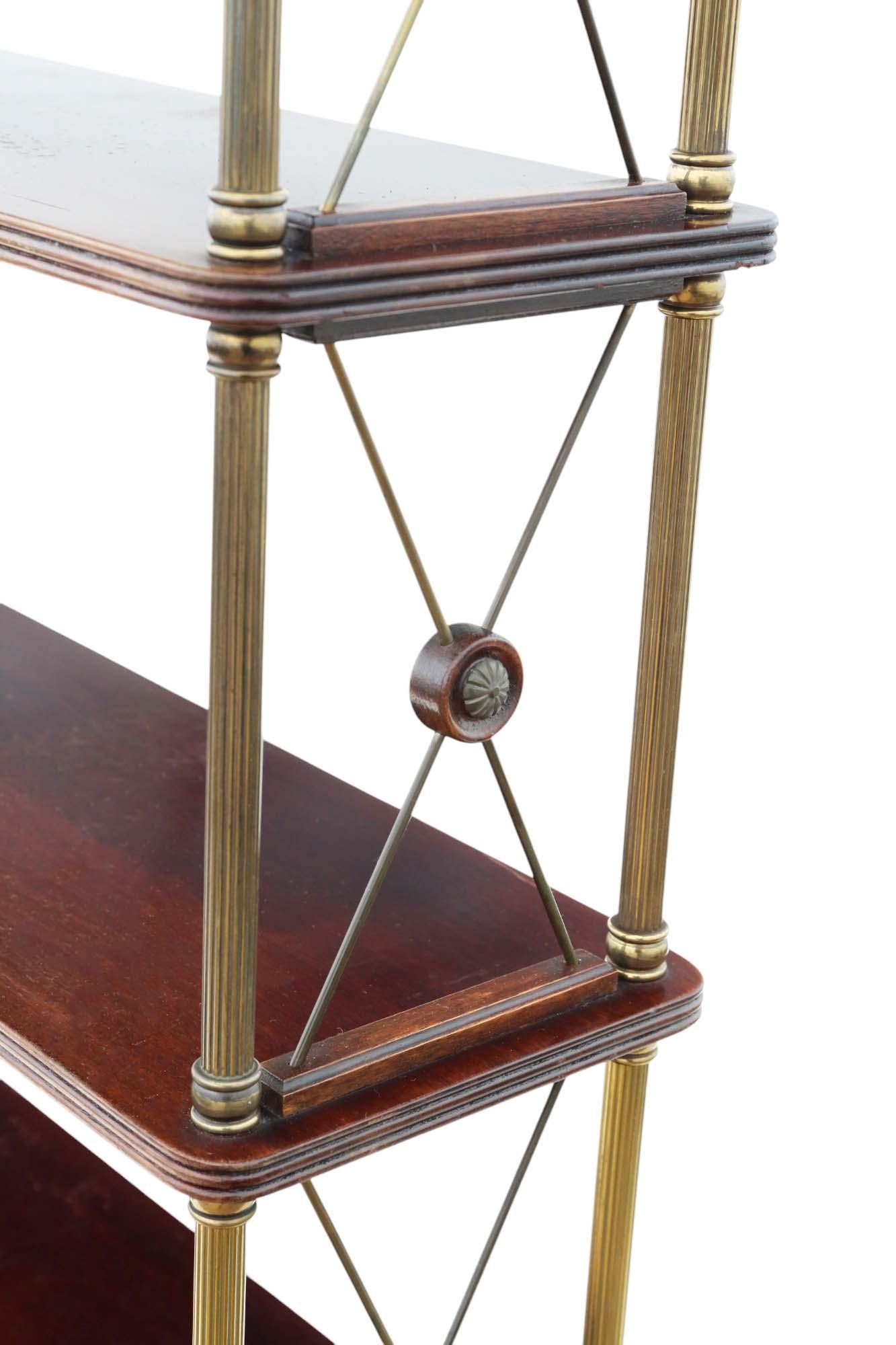 Milieu du XXe siècle Grande bibliothèque vintage - Étagères d'exposition de qualité par Maison Jansen en vente