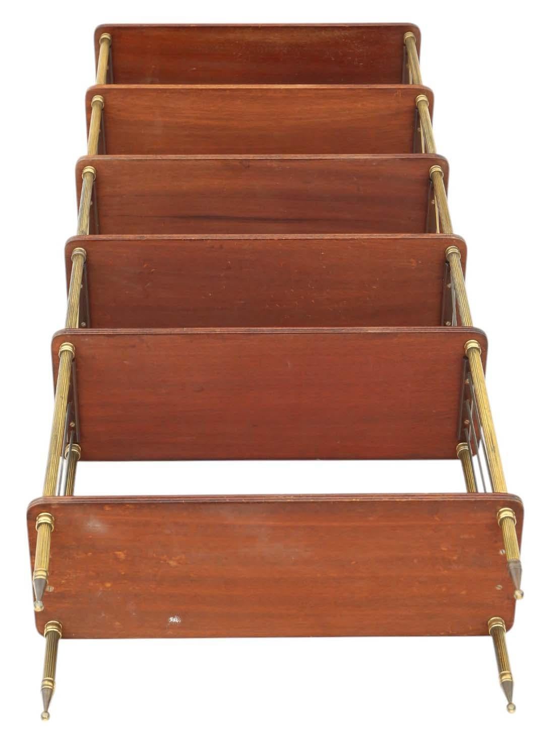 Large Vintage Bookcase Fine Quality Display Shelving by Maison Jansen 3