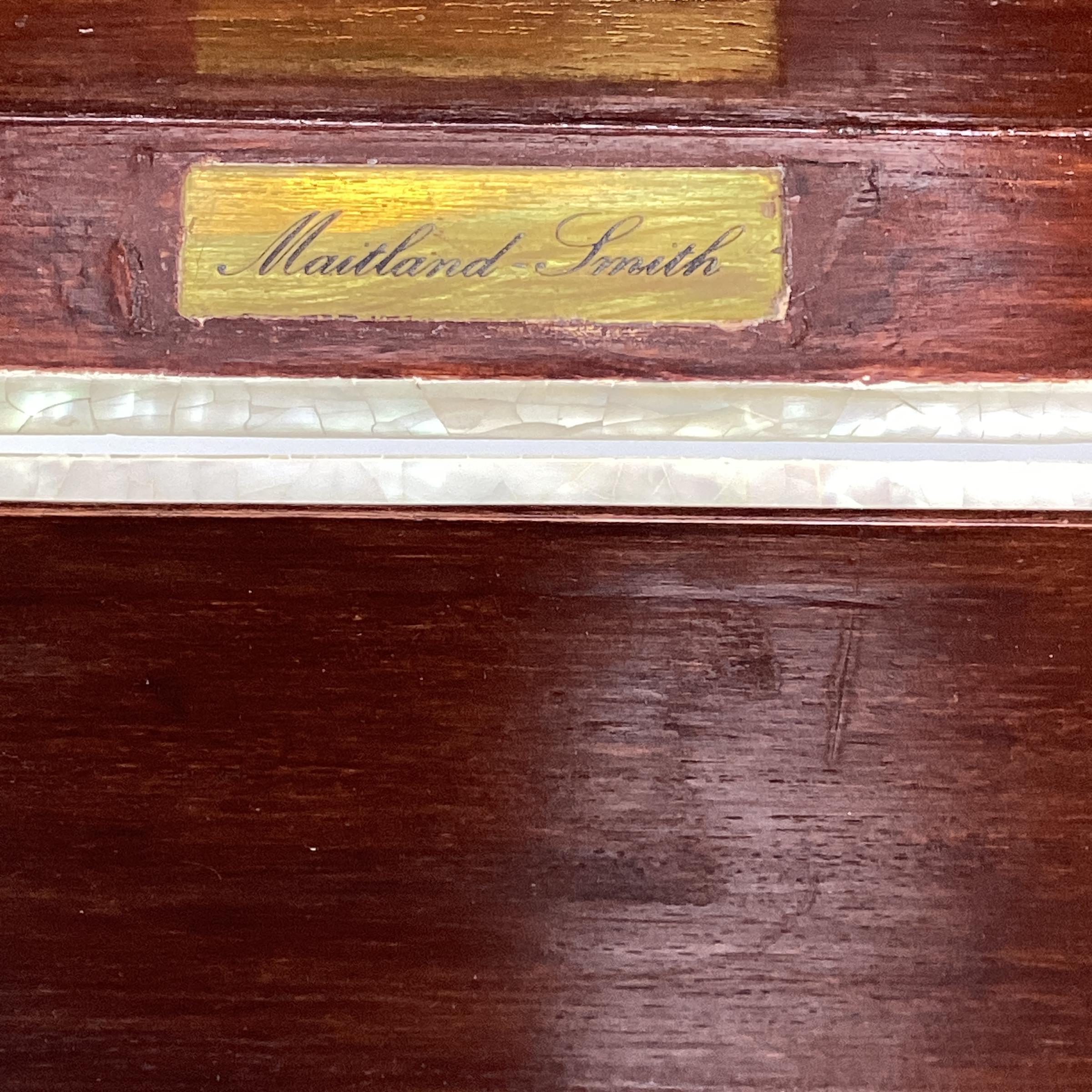 Large Vintage Maitland-Smith Mother of Pearl Box In Good Condition For Sale In Chapel Hill, NC