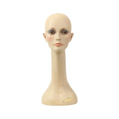 Large Vintage Mannequin Display Head Female Mannequin 52cm