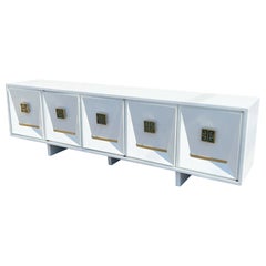 Gran Credenza Mexicana Vintage con Herrajes Pepe Mendoza