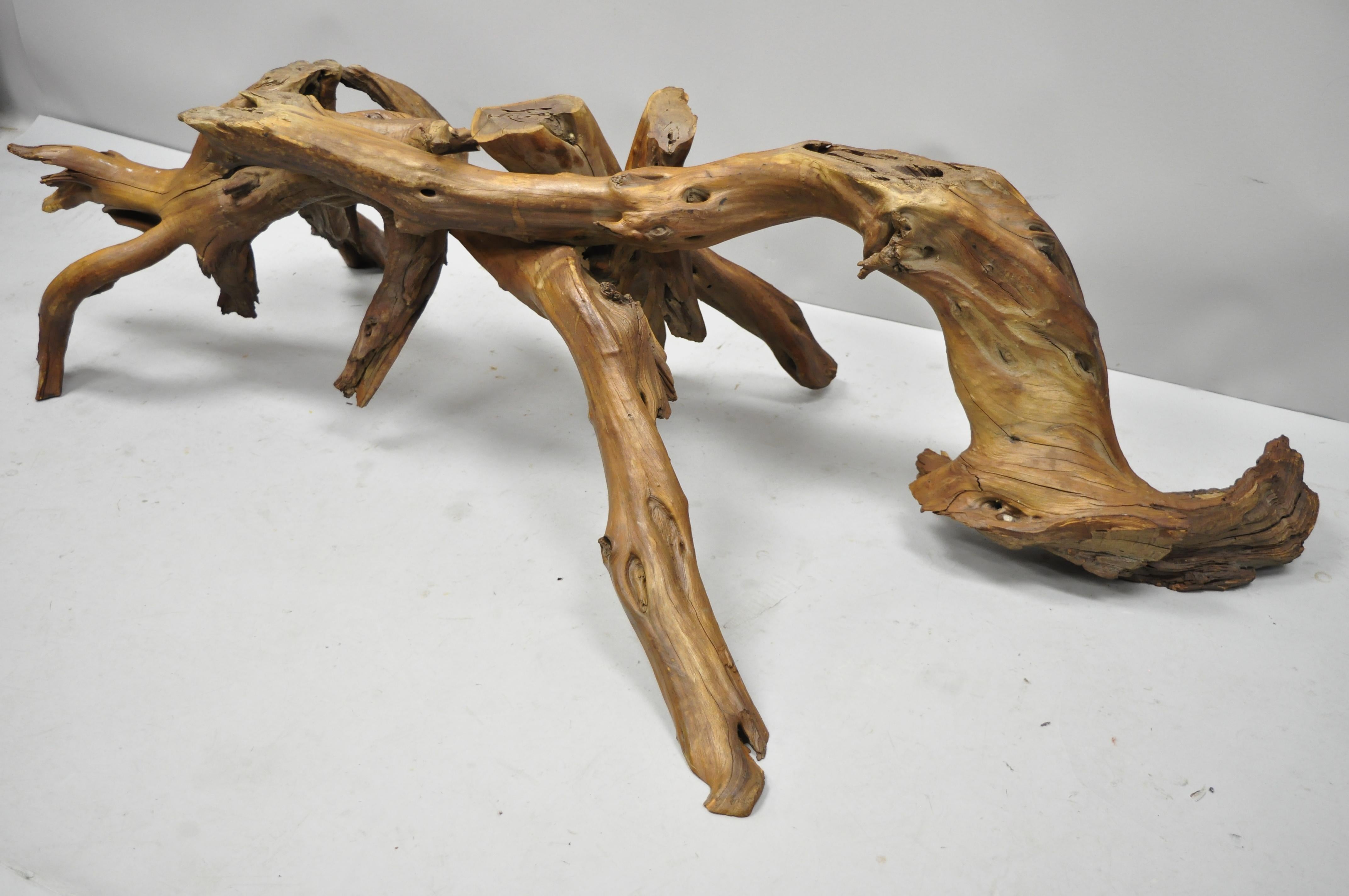 driftwood coffee table base