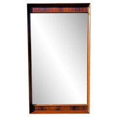 Large Vintage Mid Century Modern Wall Mirror