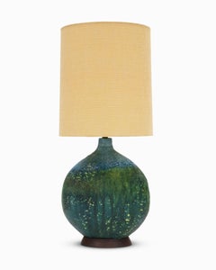 Grande lampada da tavolo vintage del Mid Century di Marcello Fantoni per Raymor, Italia