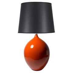 Large Retro Midcentury Ceramic Lamp in the manner Jacques and Dani Rue