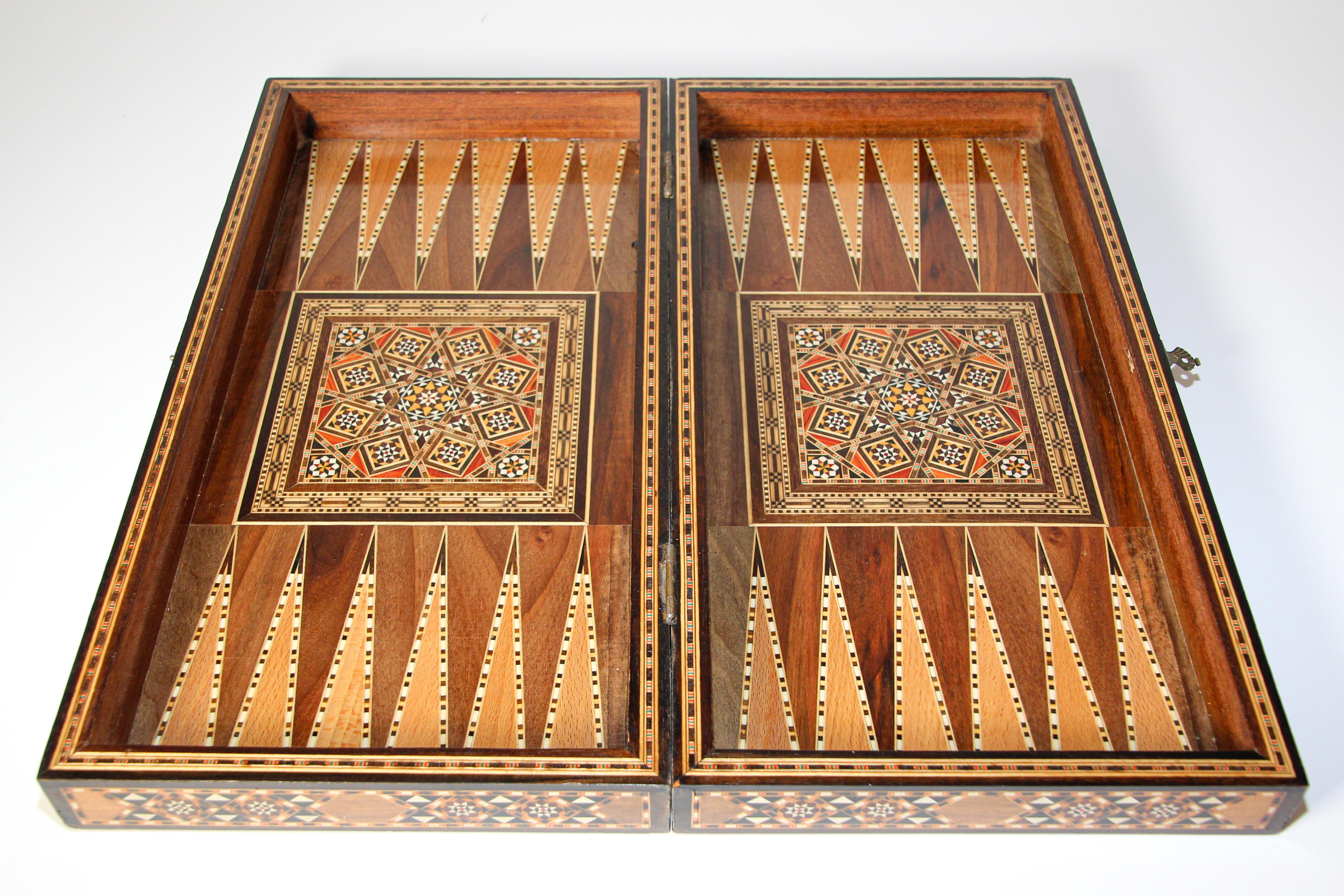 syrian backgammon board