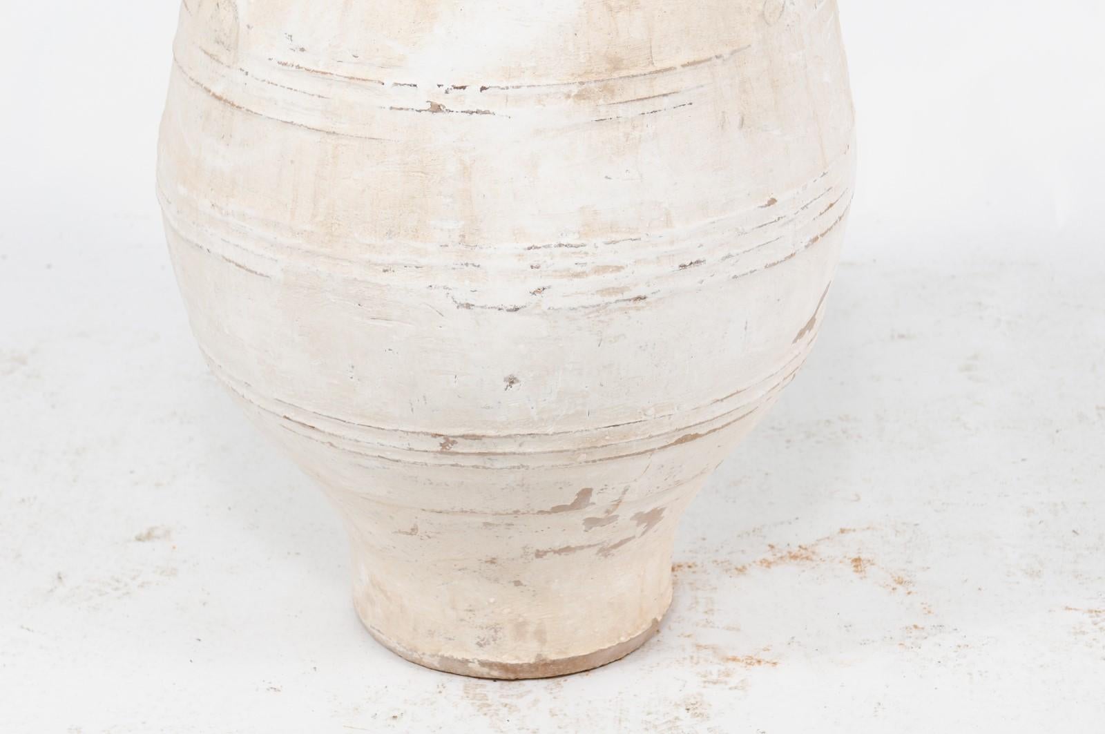 white terracotta pots large