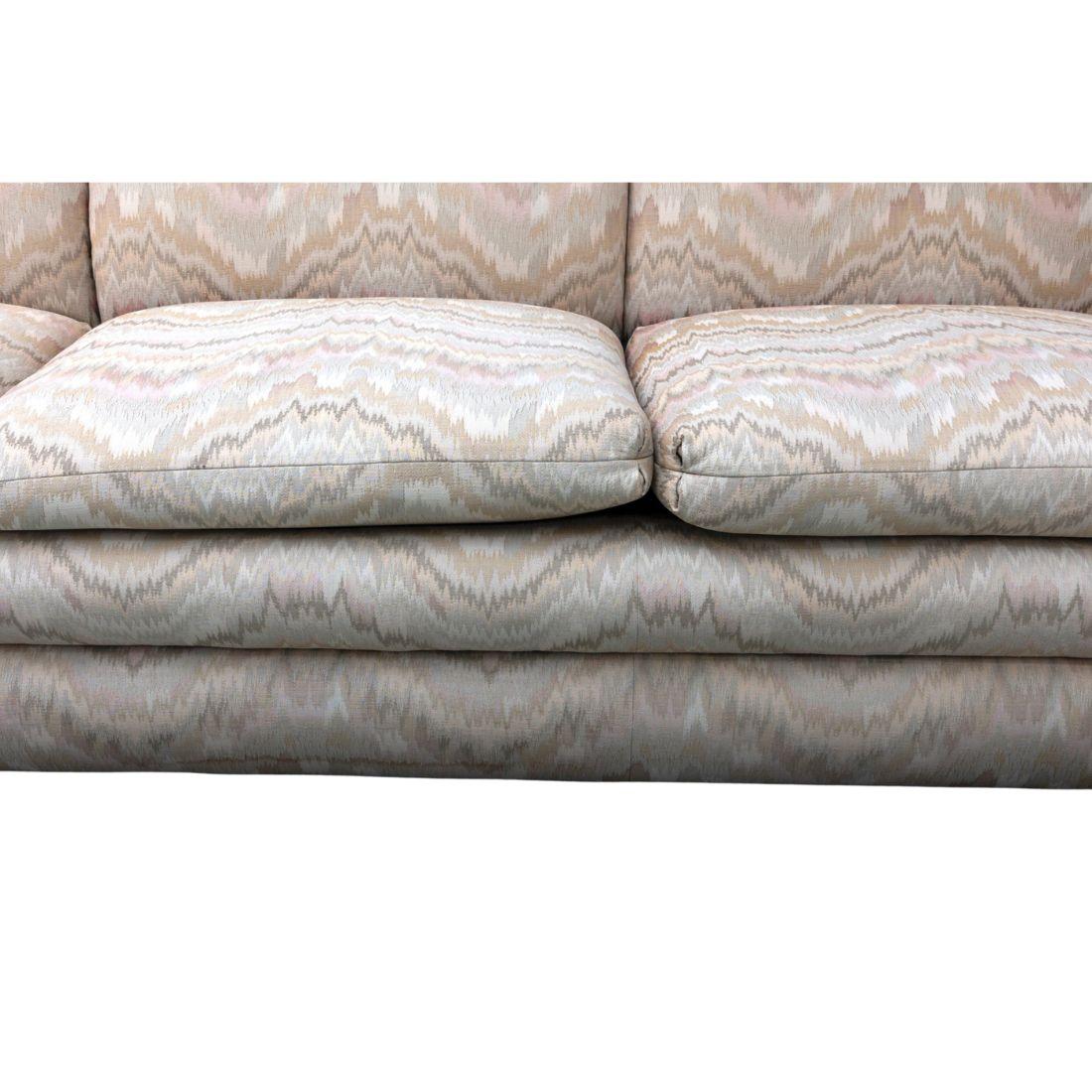 Sofá seccional vintage grande estilo Milo Baughman Estadounidense en venta