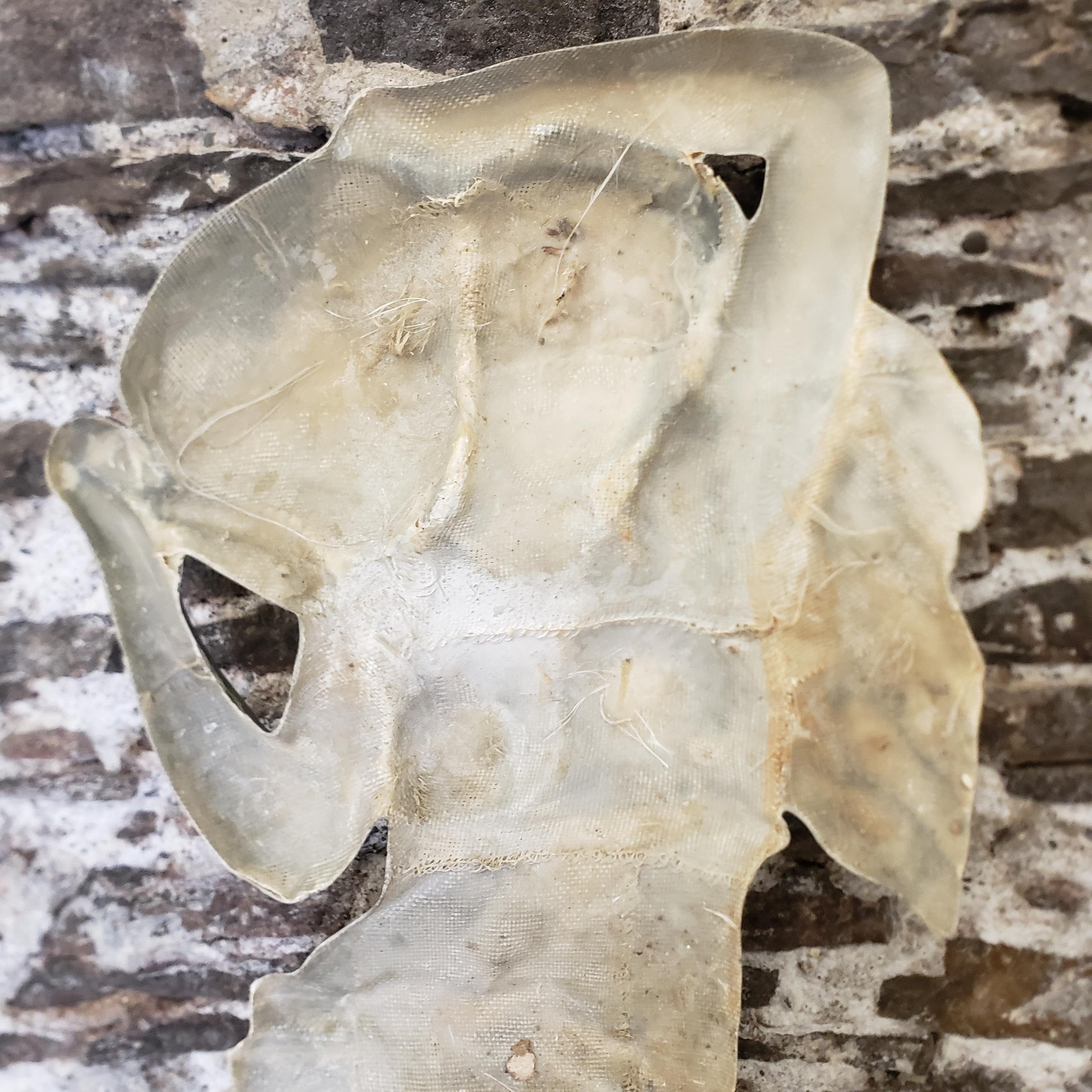 XX secolo Grande scultura da parete in rilievo femminile in stile neoclassico modellata in stile vintage, di grandi dimensioni in vendita