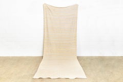 Large Vintage Moroccan Handmade Wool Kilim Floor Rug