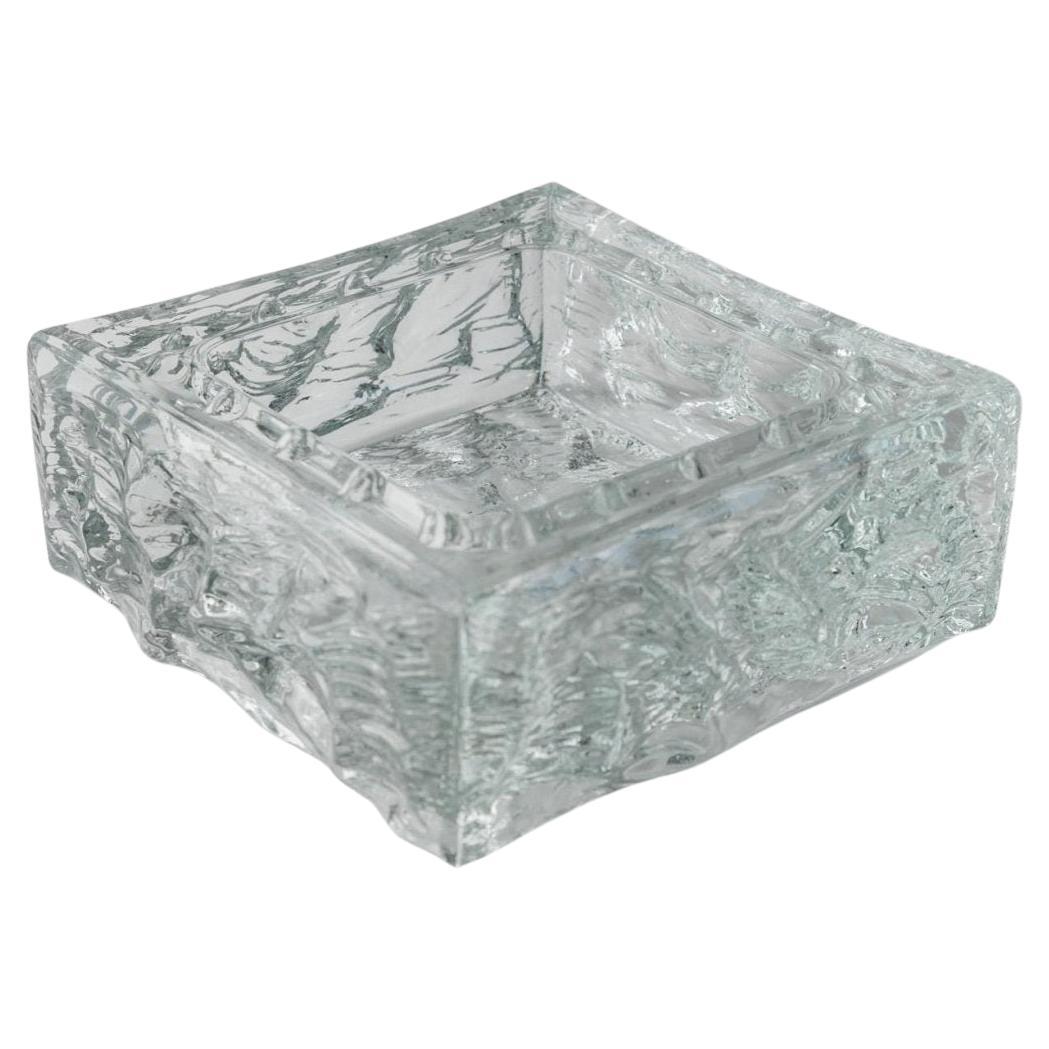 Grand cendrier vintage en verre de Murano Design/One, Italie, années 1970