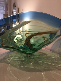 Large Vintage Murano Glass Centrepiece