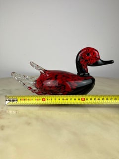 Large Vintage Murano Glass Goose,  1970s